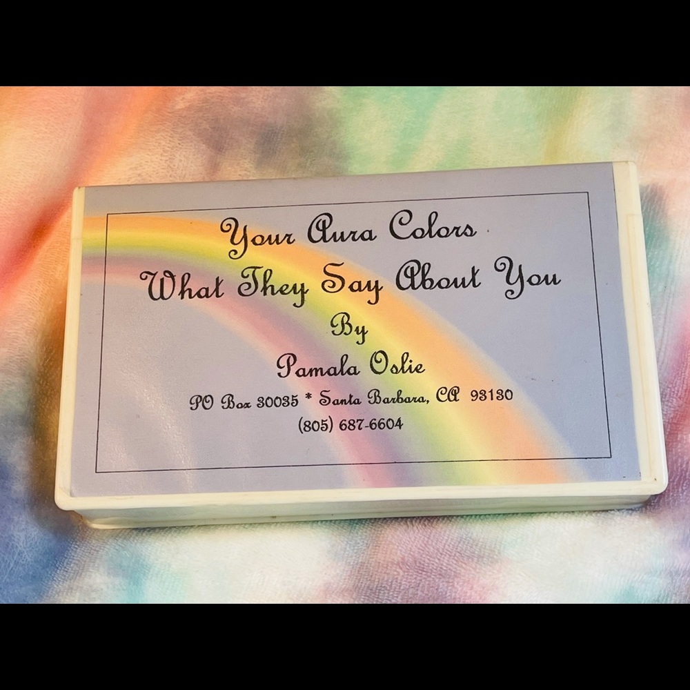 Your aura colors Pamala Oslie VHS OOP rare